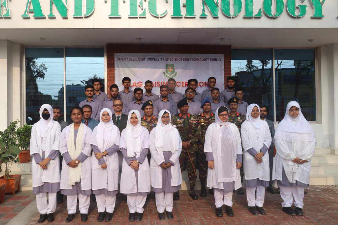 The technology-based university education programme of the Army Welfare Trust was initially launched in 2015 at its own campus in Syedpur.  Photo: voice7 news 